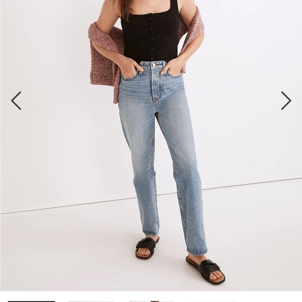 Madewell ribbed button front crop tank